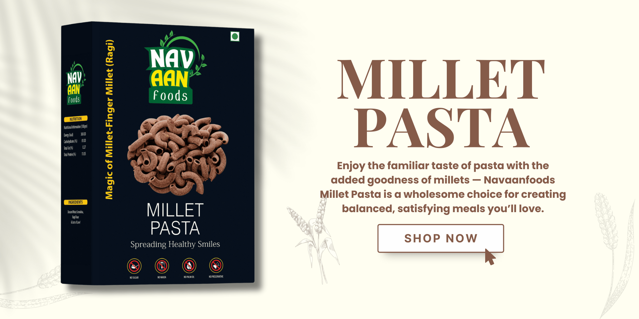 Millet Pasta