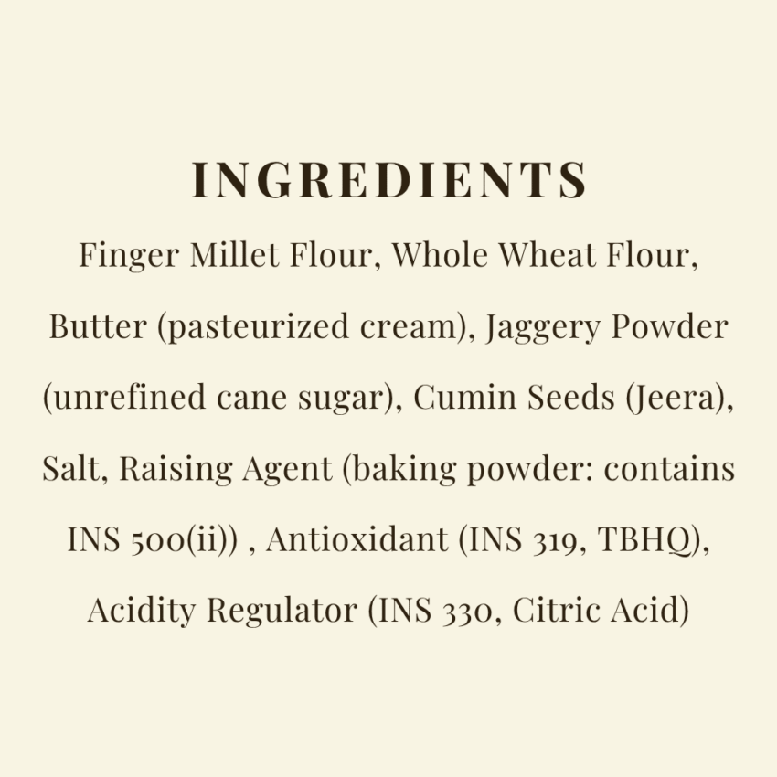 Millet Jeera Cookies