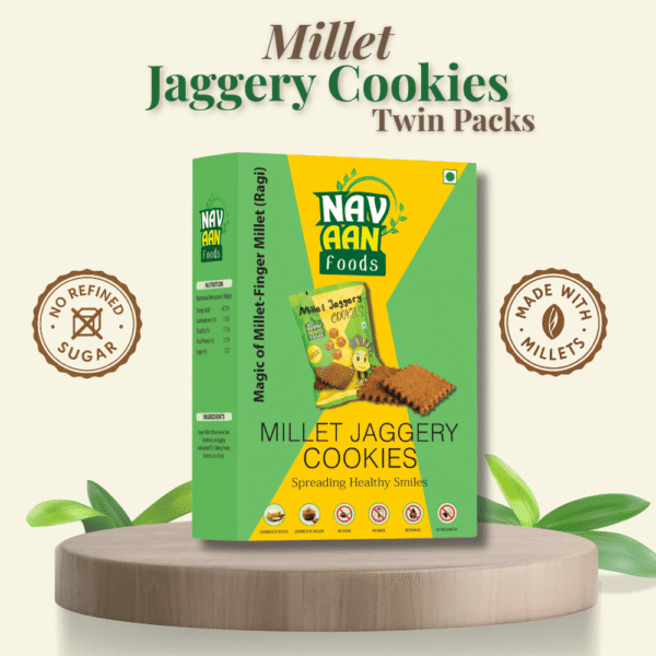 Millet Jaggery Cookies Twin Pack